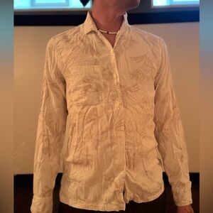 Abercrombie & Fitch Men's White Shirt